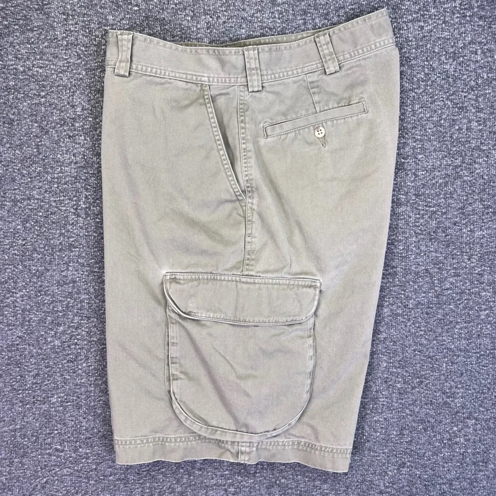 Polo Ralph Lauren Cargo Shorts Mens 34 Khaki Tan Classic Outdoor Cotton Chino